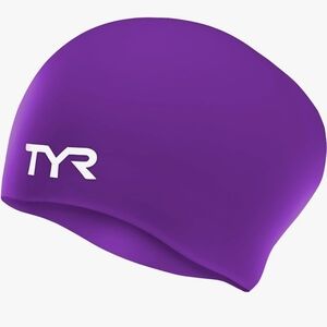 TYR Purple Swim Cap